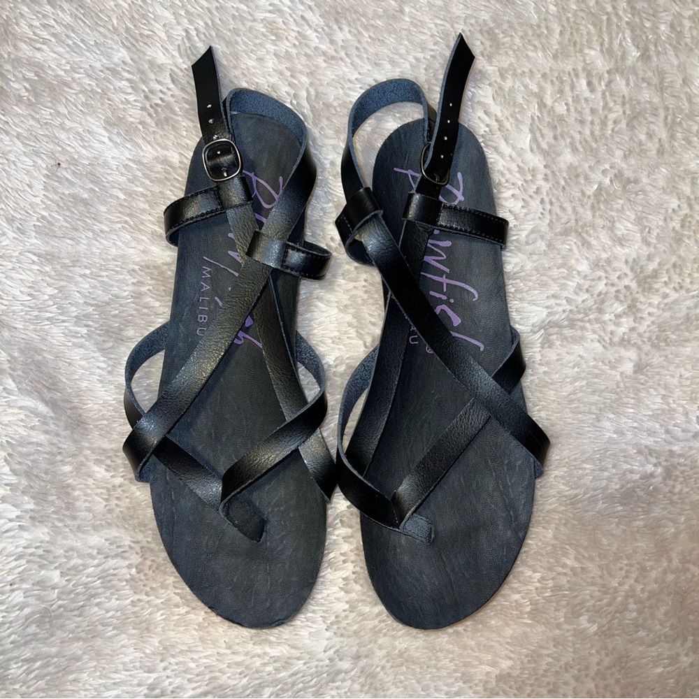 Blowfish  MALIBU  black sandals.